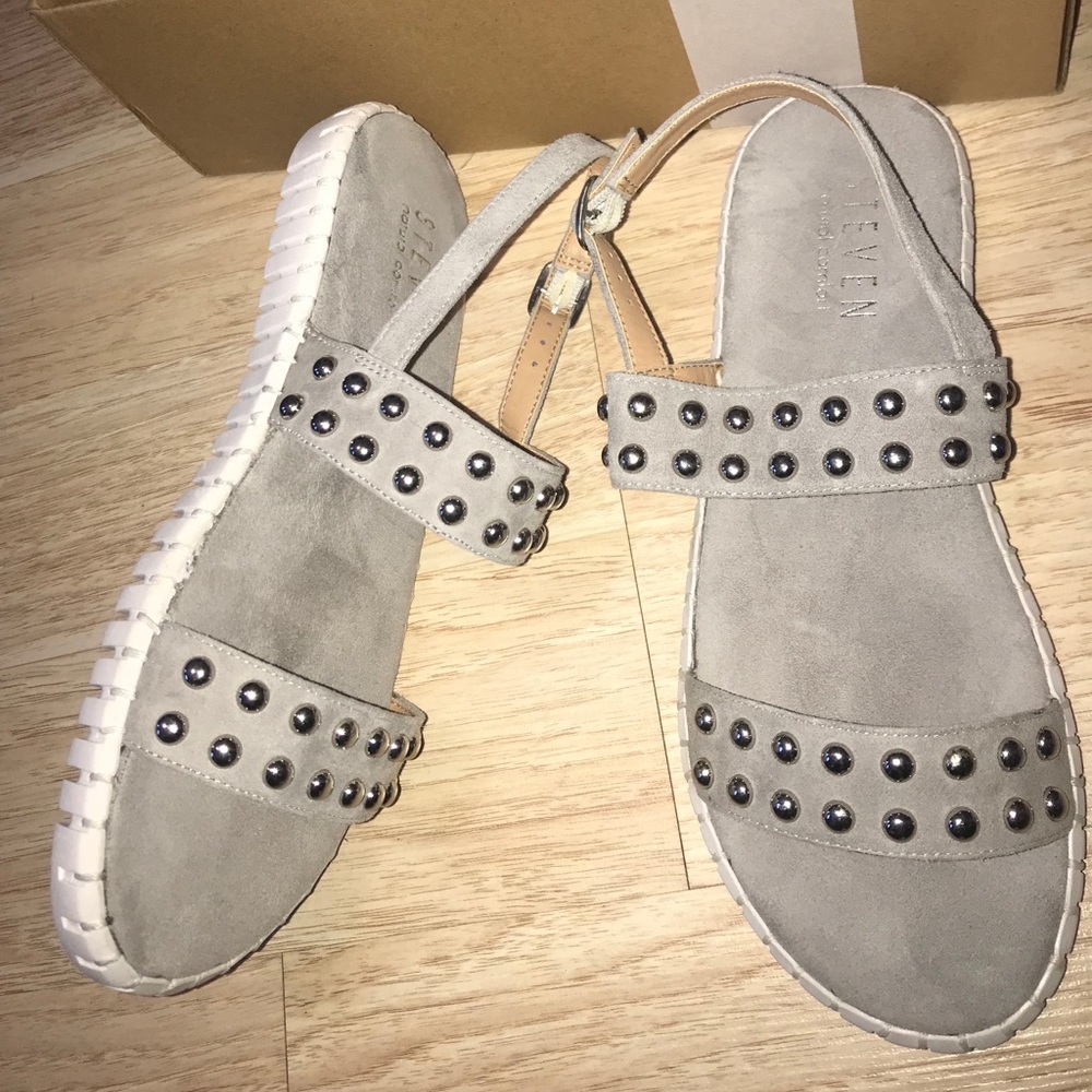 Steven Madden NC Shams grey suede 9.5